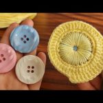 INCREDIBLE 🤩 Muy Hermoso 👏🏻Great Crochet Knitting on Buttons – I Knit, Sell, Won 40 per Day