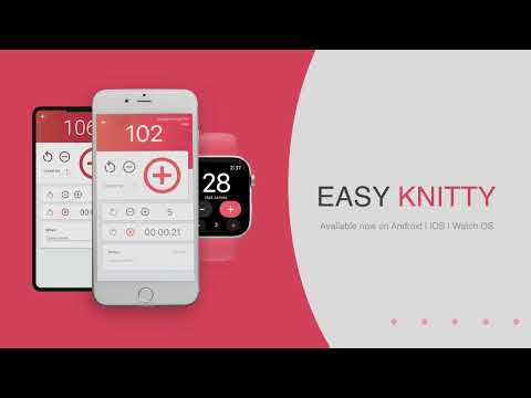 Easy Knitty Row Counter App Android iOS Apple Watch – Knitting and Crochet