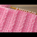 💯⚡Wooowww ⚡💯 * Super Easy Tunisian Crochet Baby Blanket vest For Beginners online Tutorial