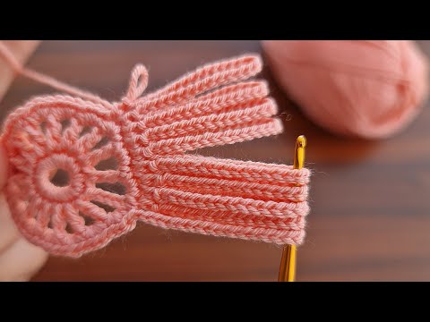 Wow!!  Super Easy Crochet Knitting Motif Making 🤍 Super Easy Crochet Motif Making.