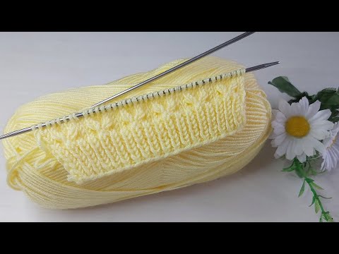 Two skewers easy knitting pattern explanation ✅crochet knitting