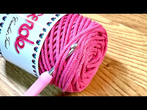 😍 BOHÈME ET CHIC!  TUTO CROCHET / EASY CROCHET #crochet #crochet #knitting #knitting