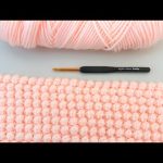 👌🏻 Popcorn baby blanket pattern/ a great crochet knitting pattern for knitting beginners/ crochet