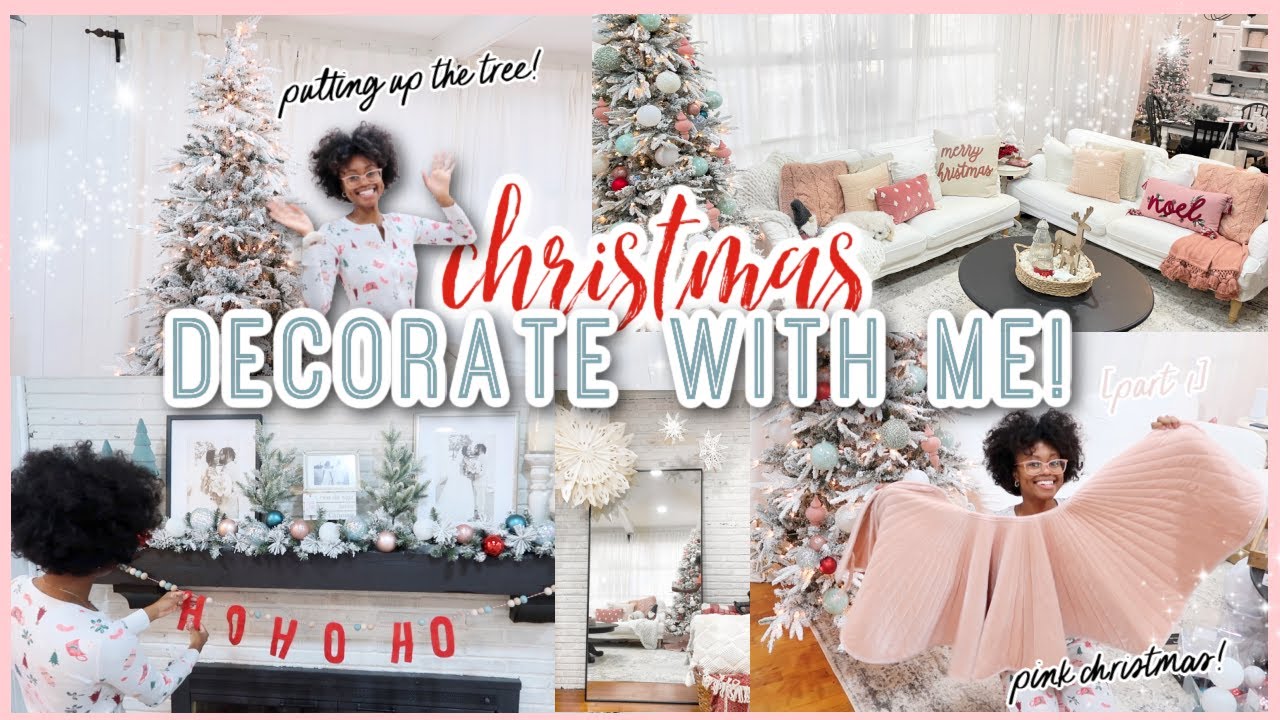 *NEW* CHRISTMAS DECORATE WITH ME 2022 PT. 1 (Living Room Makeove
