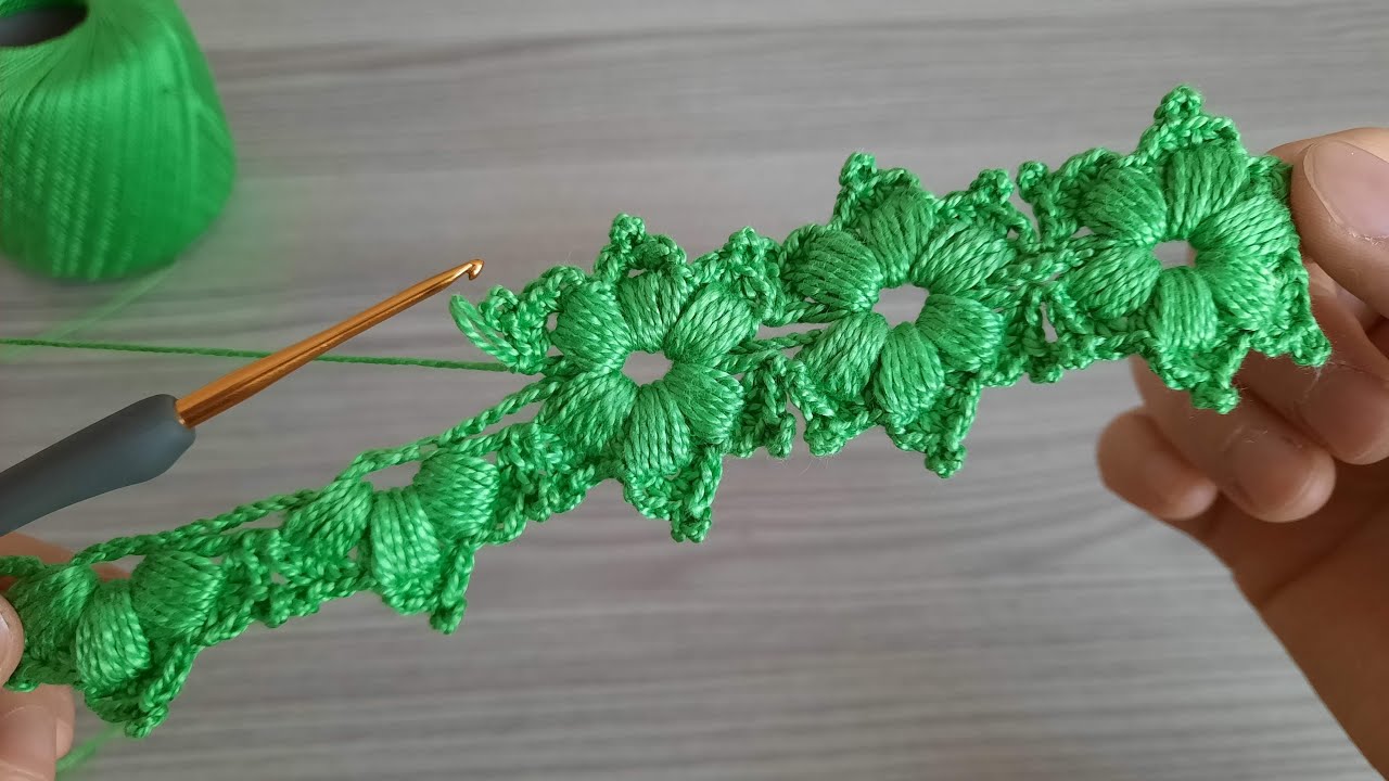 FANTASTIC CROCHET FLOWER knitting pattern lace making, step-by-s