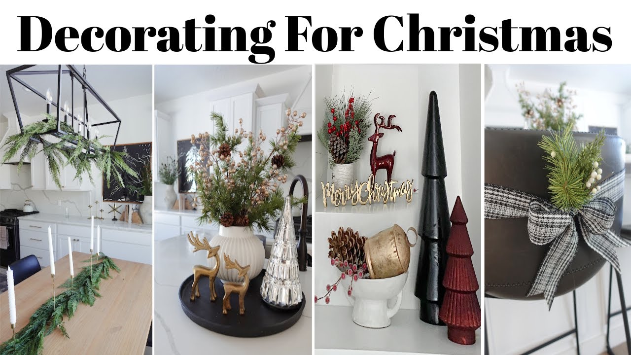 Christmas Decorating Kitchen & Dining Room / Holiday Kitchen Dec
