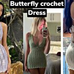 Crochet butterfly dress tutorial / crochet dress tutorial / croc