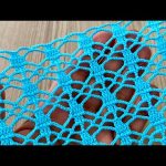 AWESOME and VERY SIMPLE Crochet Runner, Shawl, Blouse, Curtain Pattern Tutorial