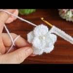 😍WOOW!!!😍Super easy crochet perfect flower knitting motif pattern🌸Easy crochet perfect flower motif🌸