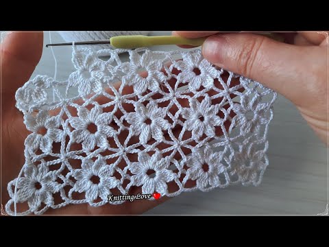 WONDERFUL Very Beautiful Flower Patterned Crochet Filet Etol Shawl and Cover Model Tığ işi örgü