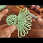 ‼️Super‼️easy very beautiful crochet knitting motif,supla,decorative model.  Very nice Knitting pattern
