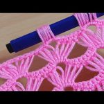 wow!!  super easy fast knit crochet with pencil