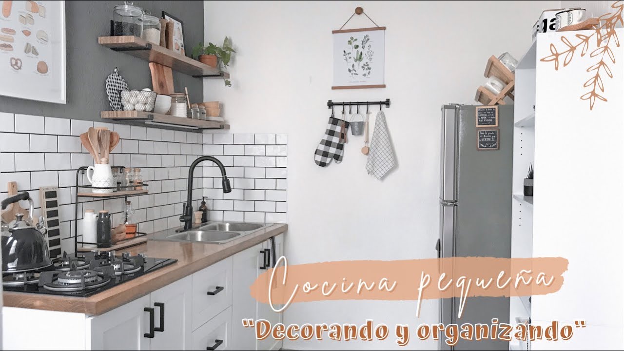 DECORACIÓN COCINA PEQUEÑA | ALACENA DIY | CAMBIOS EN MI COCINA P