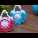 Beautiful👌Crochet mini purse/crochet mini bag #knitting #crochet mini handbag
