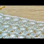 Very Easy Crochet / Very beautiful Knit with only one row / tunisian crochet