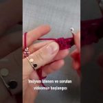 The beginning of my 1 million watched video#crochet #tunisian #knitting #crochet #crochetstitch #shortvideo