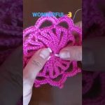 WONDERFUL 👌 super easy crochet knitting pattern for beginners 💯