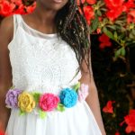 How To Create A Floral Crochet Belt // Free Crochet Pattern!