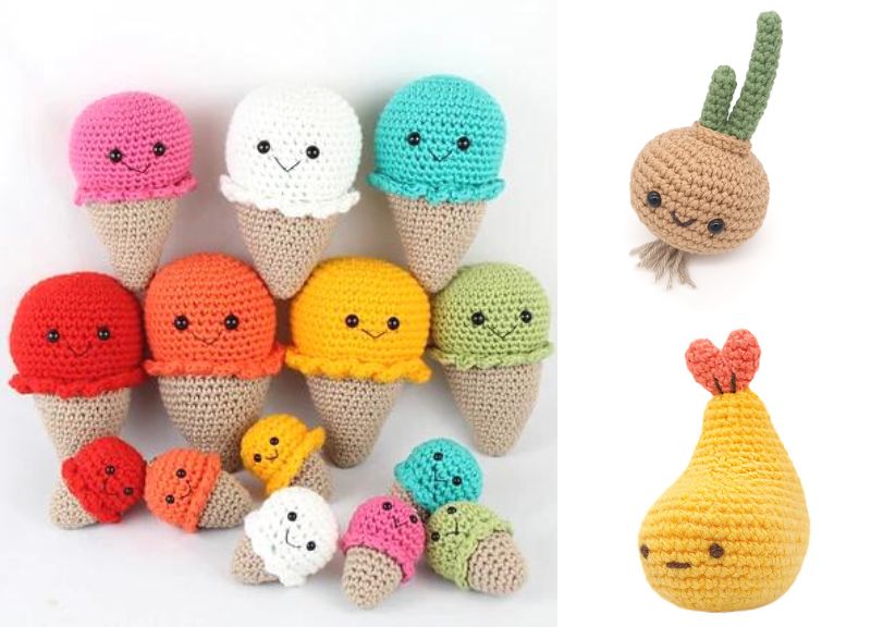 Yummy Crochet Food Amigurumi Ideas