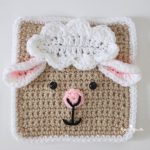 Lamb Crochet Square – Repeat Crafter Me