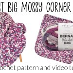 Bernat Crochet Big Mossy Corner Throw