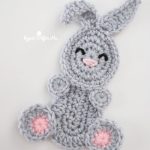 Crochet Bunny Rabbit Applique – Repeat Crafter Me