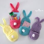Crochet Bunny Pockets – Repeat Crafter Me