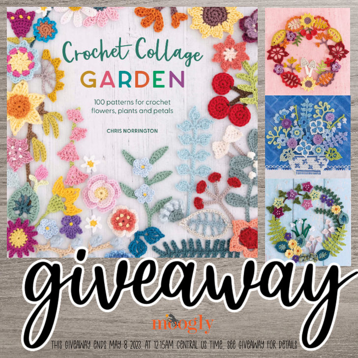 Crochet Collage Garden by Chris Norrington Review and Giveaway