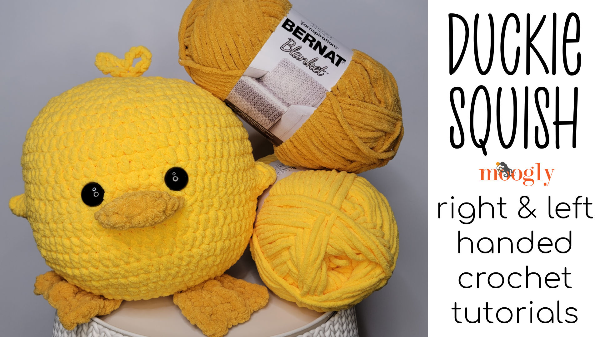 Duckie Squish Tutorial – Right and Left-Handed on Moogly