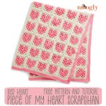 Piece of My Heart Crochet Scrapghan Blanket