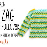 Zig Zag Crochet Pullover: Free Pattern and Tutorial