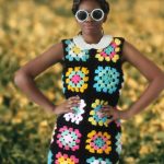 Making Of Monday: The Granny Square Crochet Dress.