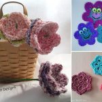 Stunning Crochet Flowers Free Patterns