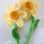 Crochet Daffodil Flower – Repeat Crafter Me