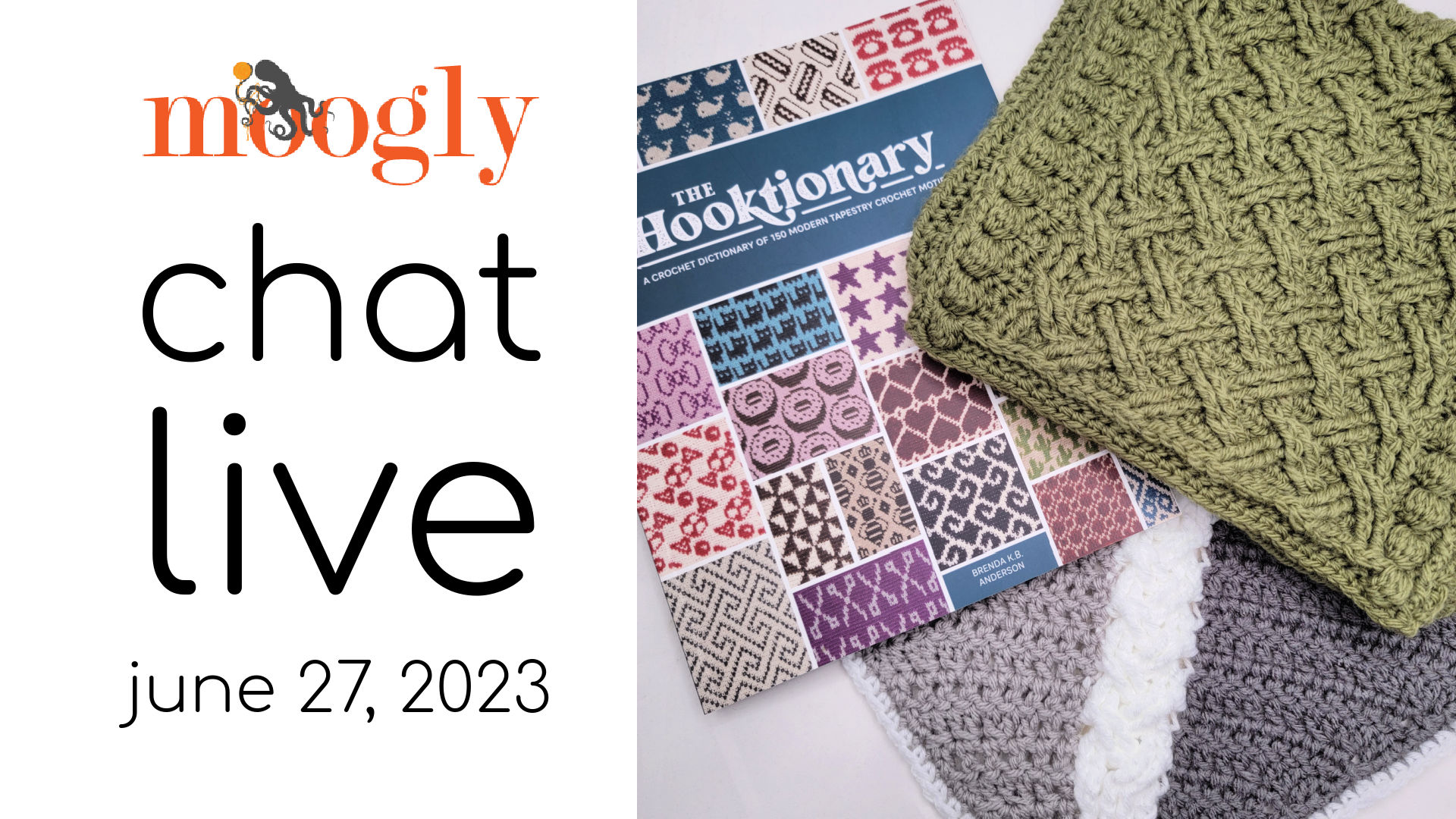 Moogly Crochet and Chat Live