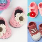 Cute Crochet Baby Booties – Pattern Center
