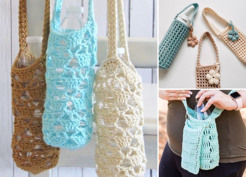 The Best Crochet Water Bottle Holder Ideas