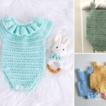 Sweet Comfy Crochet Baby Rompers