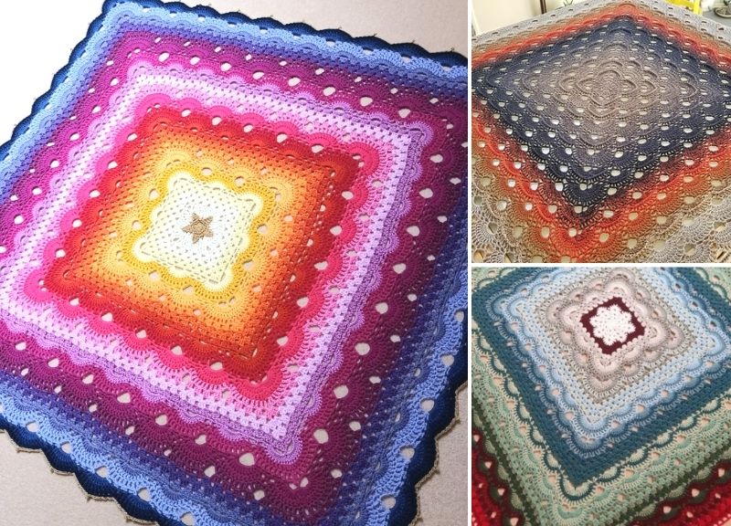Beautiful Virus Crochet Blanket Ideas