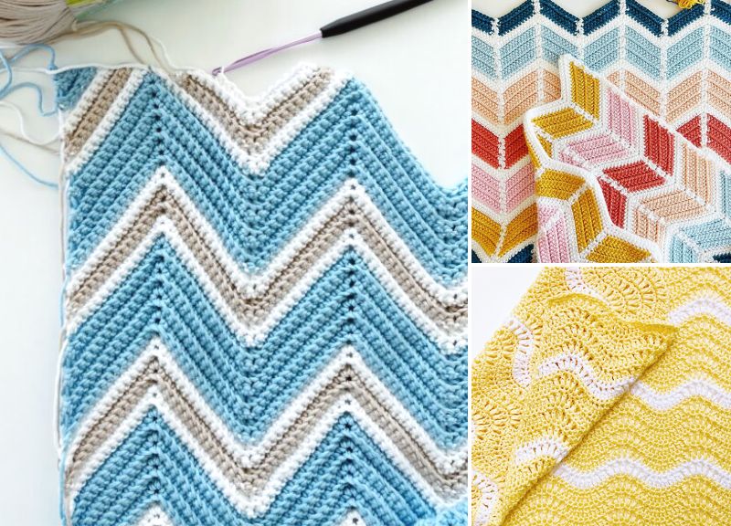 Chevron Baby Blanket Crochet Pattern Ideas