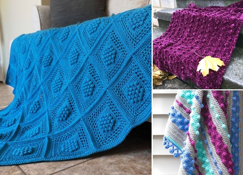 Amazing Crochet Bobble Blankets – Pattern Center