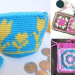 Versatile Crochet Pouches with Free Patterns