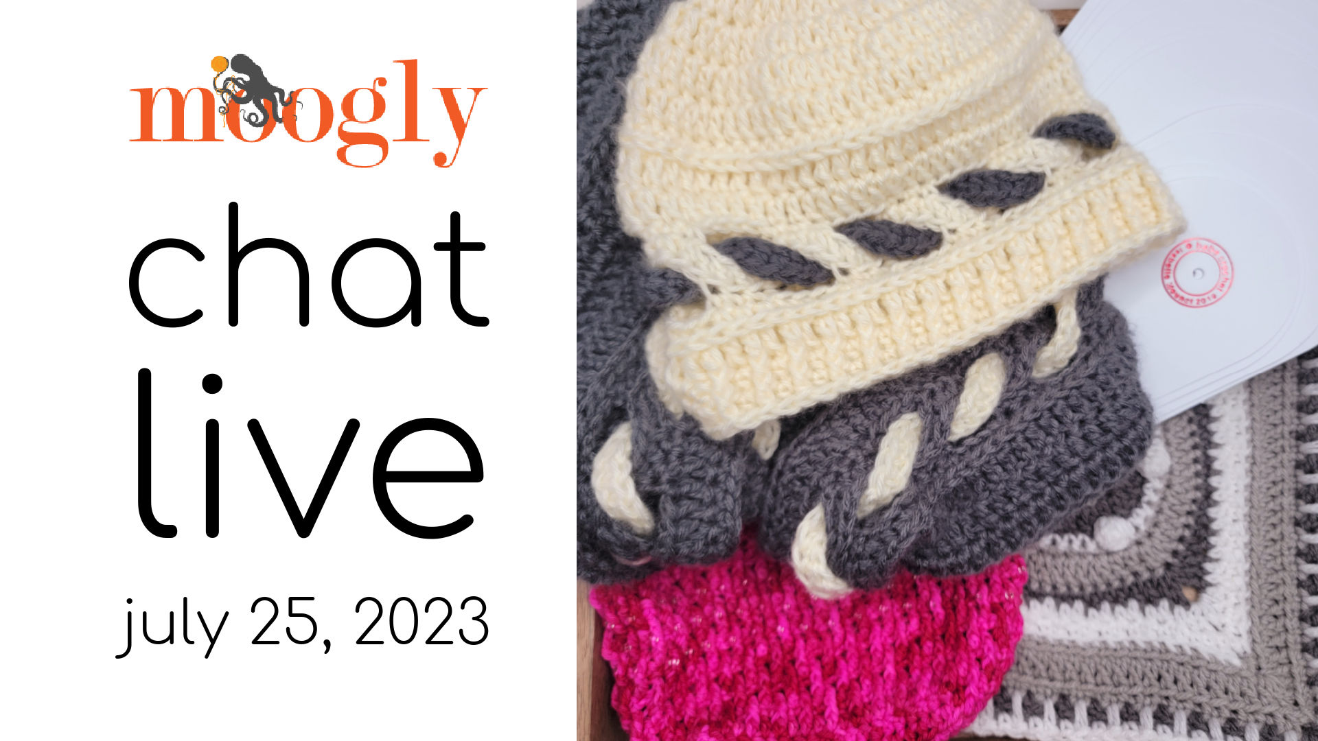 Moogly Crochet and Chat Live