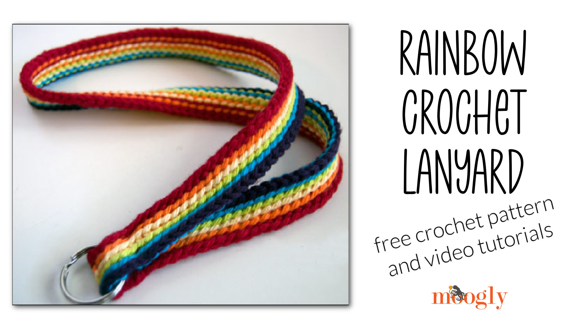 Rainbow Lanyard Tutorial – Moogly