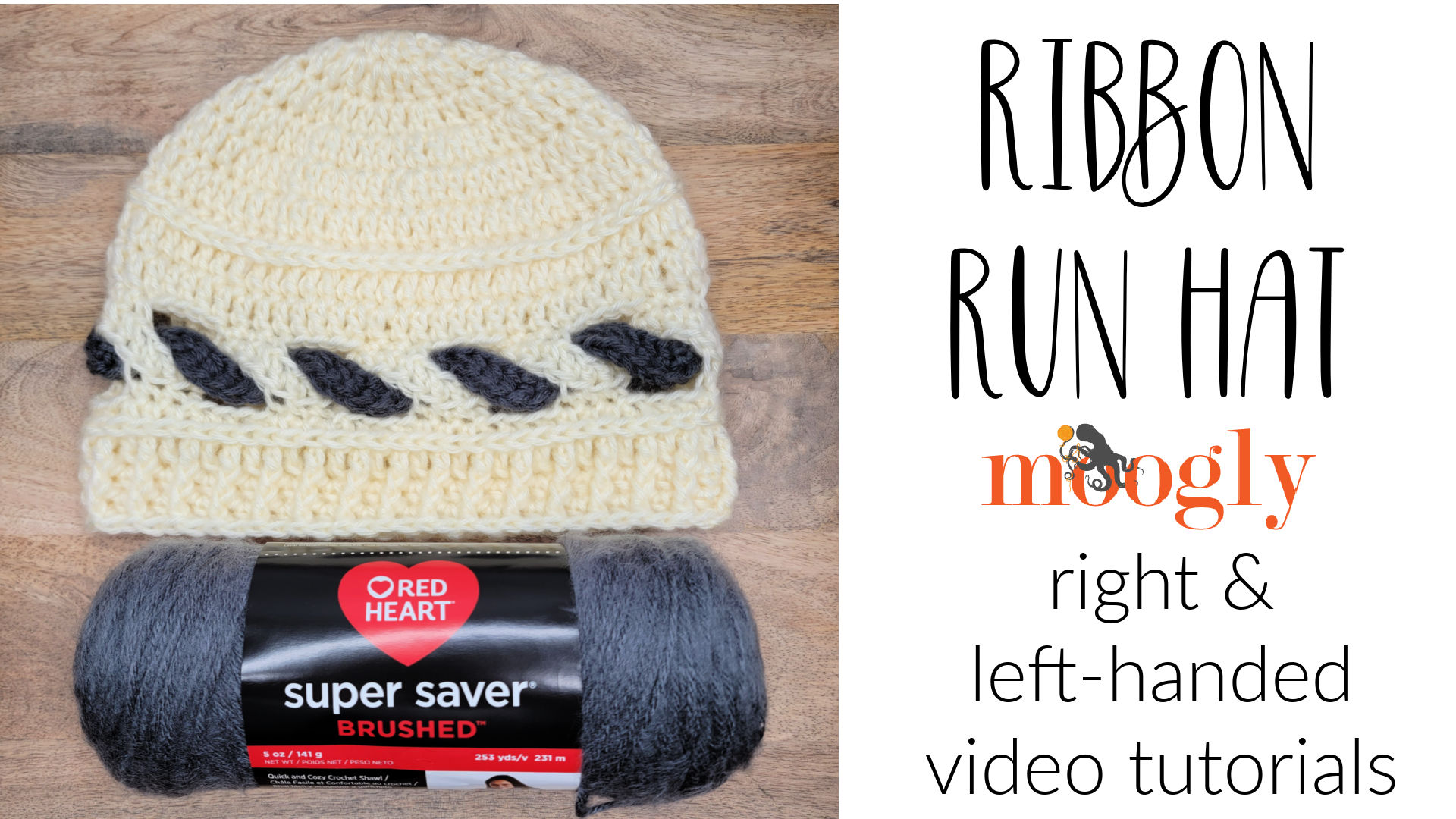 Ribbon Run Hat Tutorial – Right and Left-Handed on Moogly