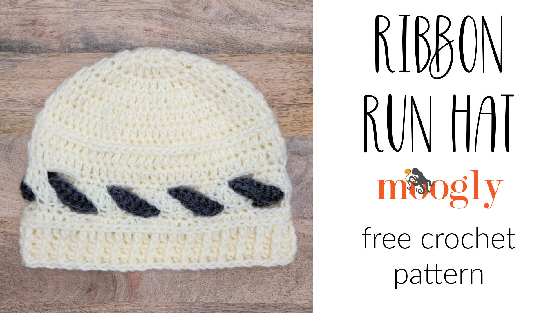 Ribbon Run Hat – Free Crochet Pattern on Moogly