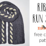Ribbon Run Scarf – Free Crochet Pattern on Moogly