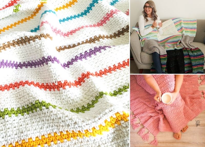 Stunning Crochet Throws For Home