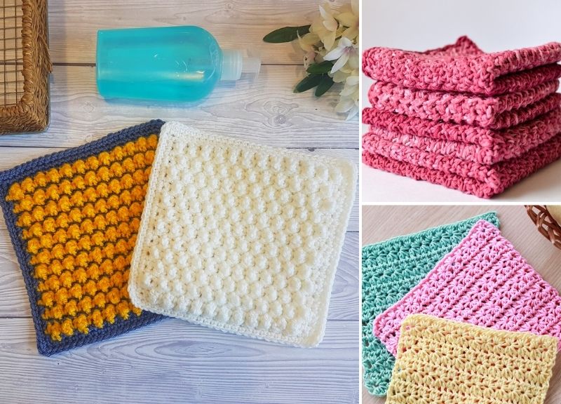 Amazing Stylish Crochet Washcloths – Pattern Center