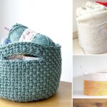 Practical And Beautiful Crochet Baskets